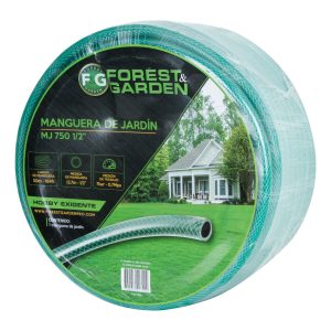 MANGUERA JARDIN REFORZADA 1/2" x 50 mt FOREST AND GARDEN