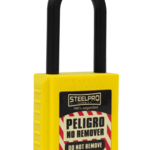 Candado Steelpro Dielectrico Amarillo