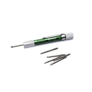 Juego de destornilladores electrónicos Phillips de 6 piezas Sata