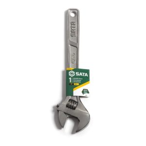 LLAVE AJUSTABLE 12" CROMADA SATA