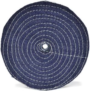 Disco para pulir 6" - Tela Mezclilla - Acero Inoxidable