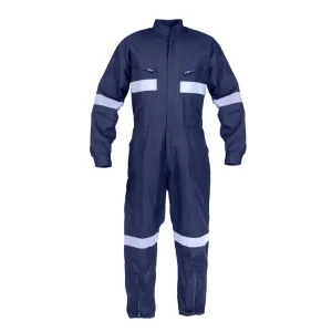 OVEROL POPLIN AZUL C/ REFLECTANTE ACKERLAND TALLA S